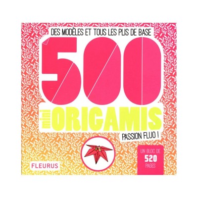 500 origamis passion fluo  Fleurus    000008